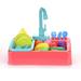 Huntermoon Kids Kitchen Toy Set Simulated Electric Dishwasher Pretend Play House Games Sink Dish Washing Set Children Christmas Birthday Gift