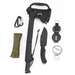 Ozark Trail 11 Piece Camping Hatchet and Knife Tool Set with 4-In-1 Hatchet and Saw 4 Fixed Blade Knife 50 Foot Paracord Compass Commando Saw and Carabiners