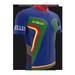Seychelles Full Zipper Bike Short Sleeve Cycling Jersey for Men - Size XL