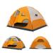 2 Person Backpacking Tent AYAMAYA Dome Tents for Camping with Removable Rain Fly Lightweight Double Layer Family Tent Easy Set Up & 3 Large Mesh Windows Great for Hiking Beach Trips 3 Season