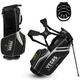 WinCraft Vegas Golden Knights Caddie Carry Hybrid Golf Bag