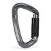 Suzicca 24KN Locking Gate Carabiner Heavy Duty Auto Lock Carabiner Outdoor D-ring Buckle Climbing Rappelling Canyoning Hammock Locking Clip