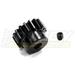 Integy RC Toy Model Hop-ups C23207 Billet Steel Pinion Gear 17T 1M/5mm Shaft for 1/8 Off-Road & Savage Flux