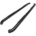 TAC Side Steps Fit 2021-2024 Jeep Grand Cherokee L(Not Fit Grand Cherokee) SUV 3 Tube Side Bars Nerf Bars Running Boards Off Road Exterior Accessories Black 2pcs