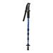 KOMOO Trekking Walking Poles Adjustable for All Heights Collapsible Hiking Poles Durable Lightweight Aluminum Alloy High-Strength Hiking Accessory