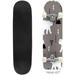 Seamless white polar bear arctic winter scandinavian kids design Outdoor Skateboard Longboards 31 x8 Pro Complete Skate Board Cruiser