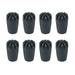 8pcs Walking Pole Rubber Tip Cover Trekking Pole Tip Protectors Stick Head Cover