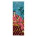 Society6 sandrapoliakov PLANT LADY AT HOME 24 x 70 Yoga Mat Towel Society6