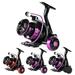 Sougayilang Fishing Reel 5.2:1 Gear Ratio Spinning Reel Super Smooth with Aluminum Spool Max Drag 11LBs Fishing Wheel