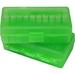 MTM Ammo Box 50 Round Flip-Top 41 44 45 LC Clear Green