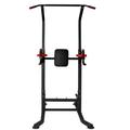 Power Tower Multi-Functional Pull Up Bar Dip Station Push Up Workout Exercise Equipment Height Adjustable Heavy Duty Strength Training Stand