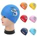 Visland Cartoon Swimming Cap For Boys And Girls Baby Waterproof Swimming Cap For Children Swimming Pool Cap To Protect Ears For Children Colored Diving Cap