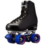 Chicago Men s Classic Quad Roller Skates Black Classic Rink Skate Size 5