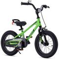 RoyalBaby EZ Kids Bike Easy Learn Balancing to Biking 16 Inch Balance & Pedal Bicycle Instant Assembly for Boys Girls Ages 4-7 Years Green