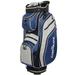 Caddymatic Golf Tour 14-Way Cart Bag - Grey/Blue