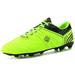 DREAM PAIRS Men Sports Athletic Light Outdoor Football Soccer Cleats Shoes 160859-M NEON/GREEN/BLACK Size 13