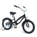 Nice C Kids Bike with Coaster Brake and Training Wheels Boys Girls 12 14 16 18 20 inch (16 inch Black)
