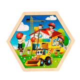 Puzzles for Kids Ages 8-10 Children Wooden Puzzle 50 Pieces Educational Cartoon Puzzle Game Kids Toys Wooden