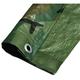 20 X 40 Jungle Green Camouflage Poly Tarp 8 Mil (Finished Size 19 .6 X 39 .6)