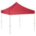 Displays2go 5x5 Commercial Pop Up Canopy Height Adjustable Wheeled Carry Bag - Red (KTN5RD)