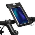 Touch screen Bike Phone Bag Waterproof Phone Holder Ultralight Cycling Tube Front Frame Bag Bicycle Bag Cellphone Pouch Fitness Equipment Bicycle Storage Bag Bike Accessories