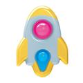 TOYFUNNY Mini Anti-stress Dimple Pushs Bubble Sensory Fidget Toys for Children