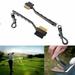 TUTUnaumb New Hot Sale 1Pc Golf Club Cleaning Brush And Groove Cleaner Protection Brushfor Home Household-Black
