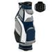 10.5 Golf Stand Bag w/14 Way Dividers Rain Hood 7 Zippered Pockets