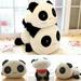 Flmtop Home Cute Soft Stuffed Panda Plush Doll Cotton Pillow Toy Bolster Gift