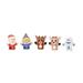 Rudolph The Red-Nosed Reindeer Finger Puppets 5pc Set