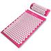 ProsourceFit Acupressure Mat and Pillow Set Pink