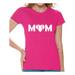 Awkward Styles Women s Baseball Mom Heart Graphic T-shirt Tops White Heart Mother s Day Gift