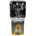 Skin Decal Vinyl Wrap for RTIC 30 oz Tumbler Cup Stickers Skins Cover (6-piece kit) / City Roads Downtown Streets