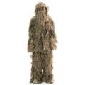 VIVO Ghillie Suit Adult XL/XXL Dry Grass Woodland Camouflage 3D 4-Piece + Bag