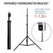 EQWLJWE 1.1m Stand Holder For Non-Contact Infrared Temperature Measurement Thermometer Sports Protection Holiday Clearance