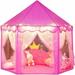 Princess Castle Girls Play Tent Toy Kids Large Fairy Playhouse Tent with LED Lights Gift for Children Indoor and Outdoor Games