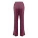 Yoga Pants for Women Stretch High Waisted Drawstring Wide Leg Pants Workout Running Bootleg Flare Pants with Pockets