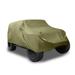 Unique Bargains Car Cover for Jeep Wrangler JK 4 Door 2007-2017 Waterproof Sun Protection Dark Green 193 x74.8 x59