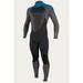 O Neill Epic Youth 4/3mm full wetsuit 10 Black/smoke/ocean