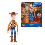 Disney Pixar Toy Story Roundup Fun Woody Doll Talking Toy Poseable Figure 20 Phrases