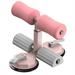 Sit Up Bar with Suction Cup Sit-Up Equipment Abdominal Exercise Pink