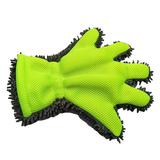 YUEHAO Gloves Window Double Sided Car Care Wheel Brush Car Aluminium Wheel Cleaner Glove For Car Care Motorcycle Bicycle And Rim Glove For Car Cleaning And Car Preparation Cleaning Beauty Multicolor