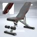 Weight Bench Adjustable Strength Training Bench for Full Body Workout with Fast Folding- 2022 Version