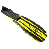 Aqua Lung Stratos 3 Full Foot Fins (Yellow SM (5-6))