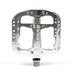 Chromag Scarab Platform Pedals 9/16 Concave Alloy Body 24 Tunable Pins Silver