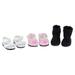 Emily Rose 18 Inch Doll Clothes Accessories 18 Doll Shoes | Value 3 Pack 18 Doll Shoes Gift Set Toy for Kids Girls: Pink Shoes White Sandals and Black Boots | Fits American Girl and My Life Dolls