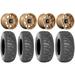 KMC Toro S 15 Wheels Bronze 33 SS360 Tires Sportsman RZR Ranger