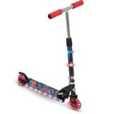 Huffy Marvel Spider-Man Electro-Light Inline Kick Scooter for Boys ages 5+ years