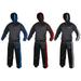 ARD CHAMPSâ„¢ Heavy Duty Sweat Suit Sauna Exercise Gym Fitness Weight Loss Color Black Red Size S