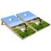 Skip s Garage Golf Course Cornhole Board Set